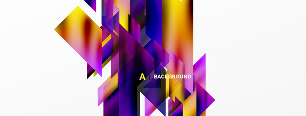 Modern trendy minimalist abstract background. Geometric pattern design, 3d and shadow effects. Vector Illustration