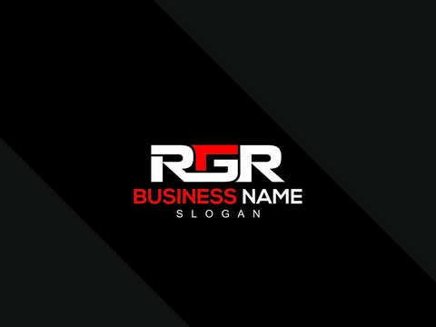 Letter RGR Logo Icon Design, colorful RG Logo Letter Vector Icon For Your Business identity