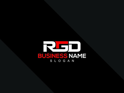 Letter RGD Logo Icon Design, colorful RG Logo Letter Vector Icon For Your Business identity
