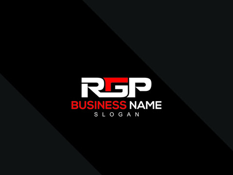 Letter RGP Logo Icon Design, colorful RG Logo Letter Vector Icon For Your Business identity