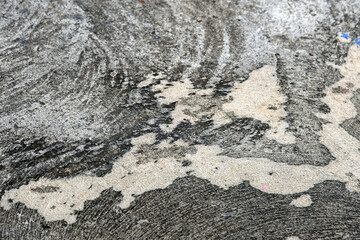 abstract form and texture on the floor
