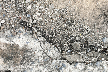 abstract form and texture on the floor