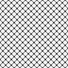 Seamless monochrome rounded squares pattern 