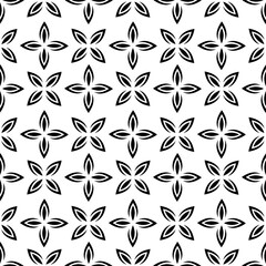 Vector seamless pattern. Modern stylish texture