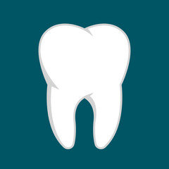 Tooth vector illustration dental clinic logo icon