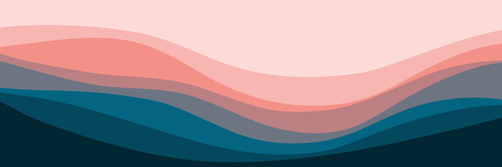 abstract colorful wave pattern vector illustration good for wallpaper, background, banner, backdrop, web, business, card, element, and design template