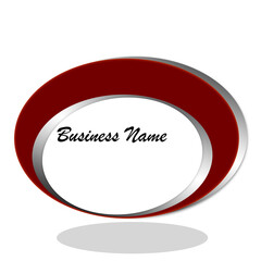 A template for a luxurious and elegant business logo. 