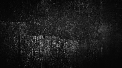 Naklejka premium black grungy abstract concrete wall texture background