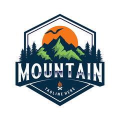 adventure and hiking inspiration design.