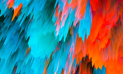 Obraz premium 3D Artistic waves background white wavy background, Creative Colorful texture, 3D art, waves textures, HD wallpaper