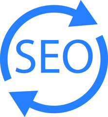 SEO icon, search analysis icon vector