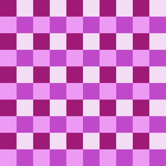 Seamless Checkered Geometric pattern. Memphis vector design.