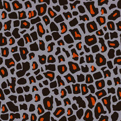 metered patterns suitable for textile consisting of animal skin