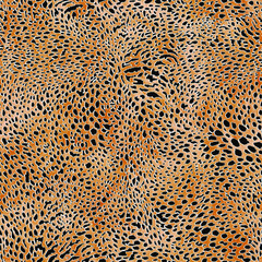 metered patterns suitable for textile consisting of animal skin
