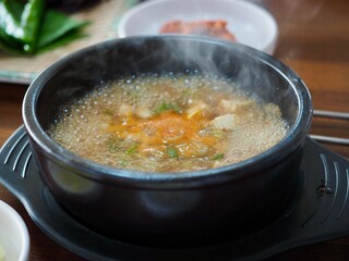 한국의 전통음식 된장찌개