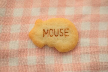 close up of animal shape biscuits