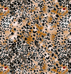 metered patterns suitable for textile consisting of animal skin