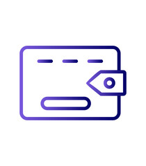 Fototapeta premium Wallet Icon