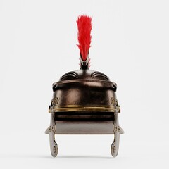 Realistic 3D Render of Roman Helmet