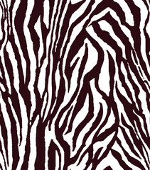a pattern suitable for textiles consisting of wild animal skin