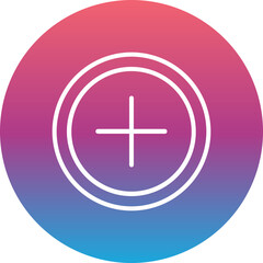 Obraz premium Plus Sign Icon