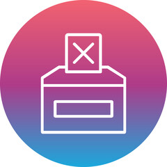 Vote No Icon