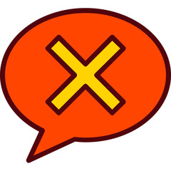 Obraz premium Rejection Icon