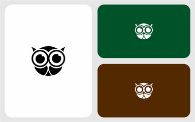 owl vector logo design