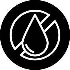 No Liquid Icon