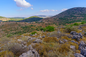 Galilee landscape, in Karmiel
