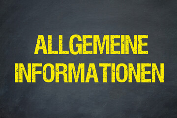 Allgemeine Informationen