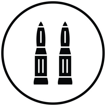 black bullets inside circle clip art preview