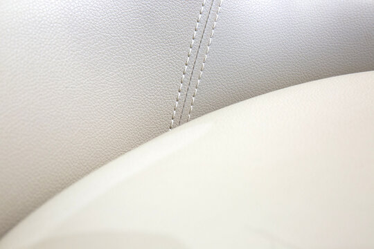 Abstract white leather background