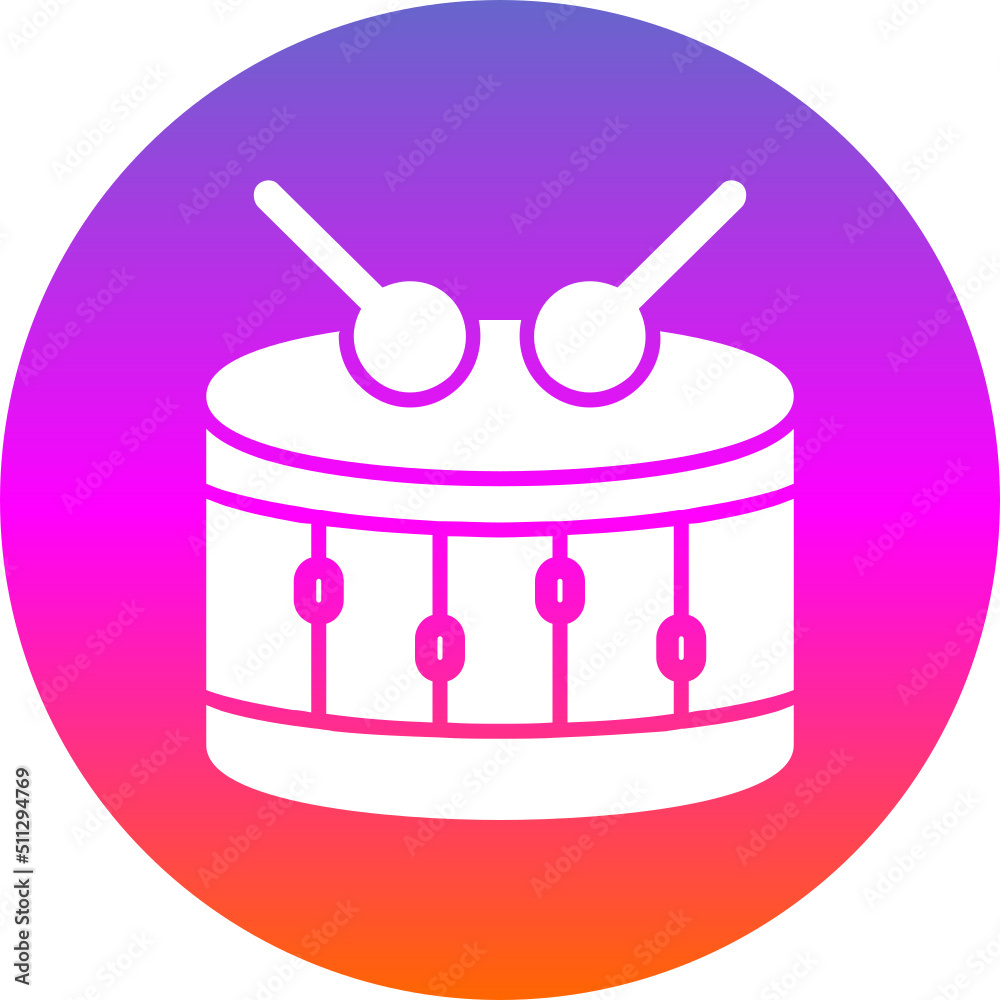 Poster Drum Icon