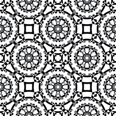 Geometric seamless pattern, ornament, vector decorative texture.