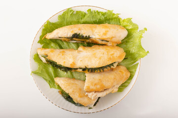 鶏ささみ紫蘇チーズ包み焼き