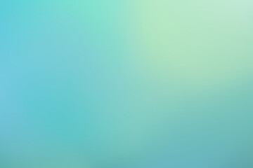 Gradient light green blurred background for design wallpaper