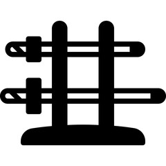 sword glyph icon