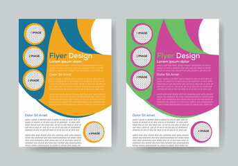 Flyer design, business flyer, flyer template, print