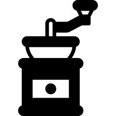 coffee blender glyph icon