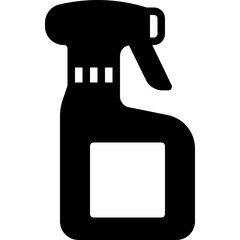 spray glyph icon