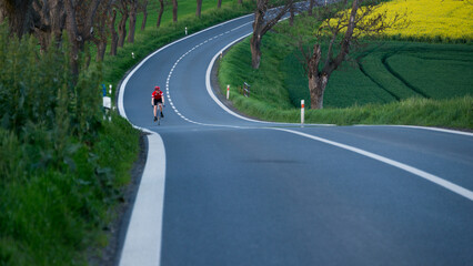 Obraz premium South Moravia Landscape on a beautiful day