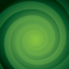 Artistic spiral shape. Vector drawing