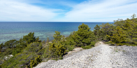 Högklint Visby Schweden