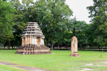 June 6, 2022, Sukhothai National Historical Park, the old city of Thailand 800 years ago, Sukhothai...