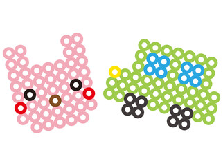 アイロンビーズ　作品