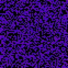 Blue texture, dark abstract background with squares