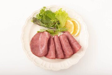 牛タン　(スモーク　桜チップの燻製)