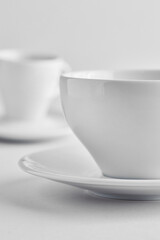 Coffee Cups detail mockup real photography