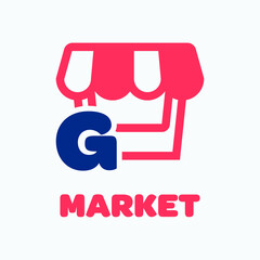Alphabet G Market Logo